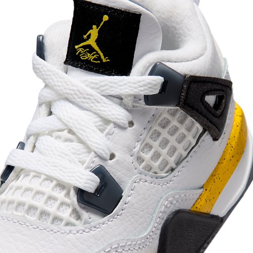 Boys' Toddler Retro 4 Yellow/White/Blue - View 6