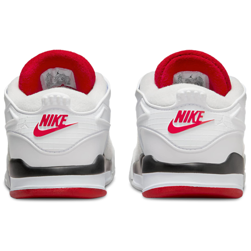 Boys' Preschool AJ 4 RM White/Varsity Red/Black - View 3