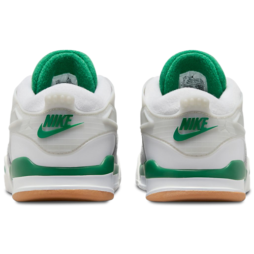 Boys' Preschool AJ 4 RM White/Green/Grey - View 3
