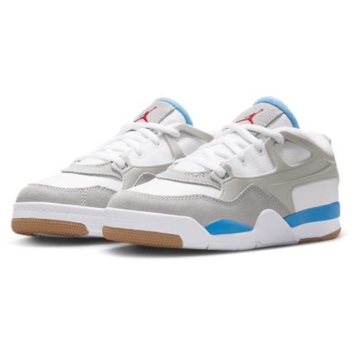 Boys' Preschool AJ 4 RM White/Neutral Grey/White - View 6