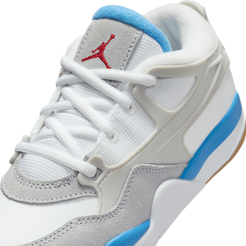 Boys' Preschool AJ 4 RM White/Neutral Grey/White - View 7