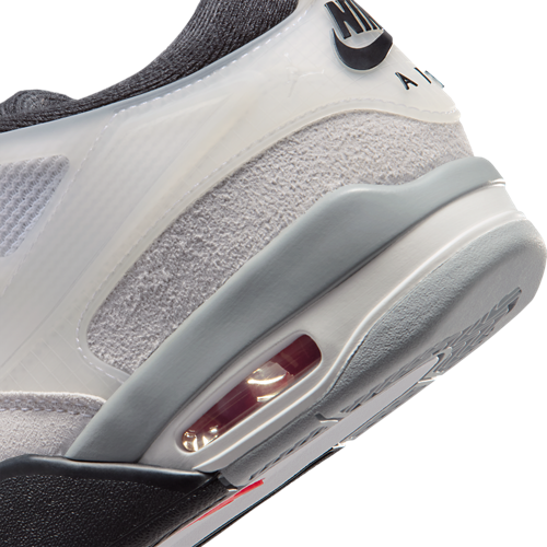 Boys' Grade School AJ 4 RM Black/White/Infrared - View 8