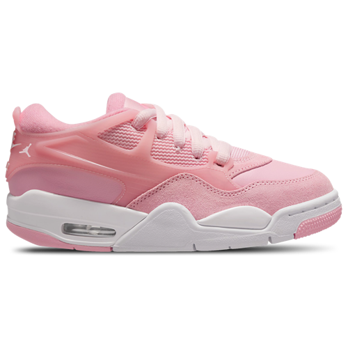Girls' Grade School AJ 4 Remastered Soft Pink/White - View 1
