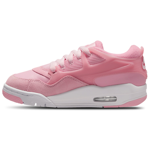 Girls' Grade School AJ 4 Remastered Soft Pink/White - View 2