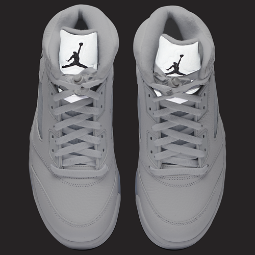 Retro 5 OG White/Black/Silver - View 6
