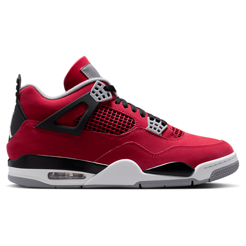 Retro 4 Grey/Red/Black - View 1