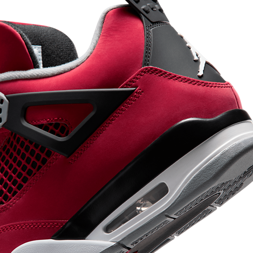 Retro 4 Grey/Red/Black - View 8