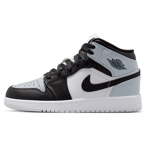 Boys' Grade School AJ 1 Mid Black/Aura/Black - View 2