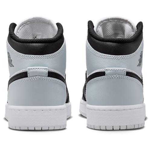 Boys' Grade School AJ 1 Mid Black/Aura/Black - View 3
