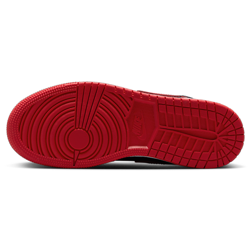 Boys' Grade School AJ 1 Mid Black/Red - View 5