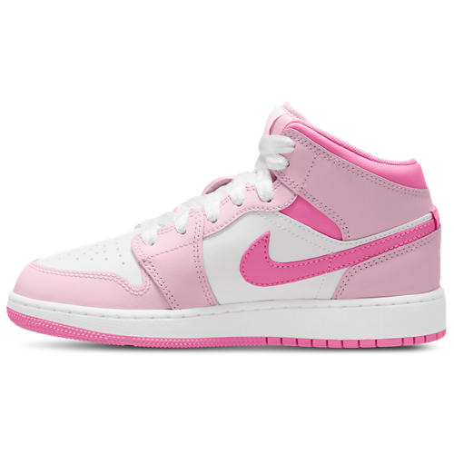 Girls' Grade School 1 Mid China Rose/Pink Foam/Pink Foam - View 2