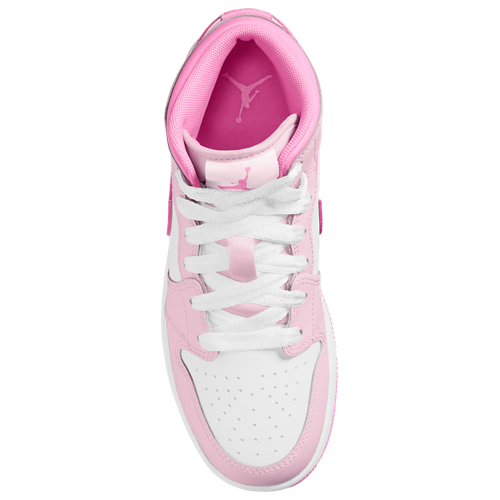 Girls' Grade School 1 Mid China Rose/Pink Foam/Pink Foam - View 3