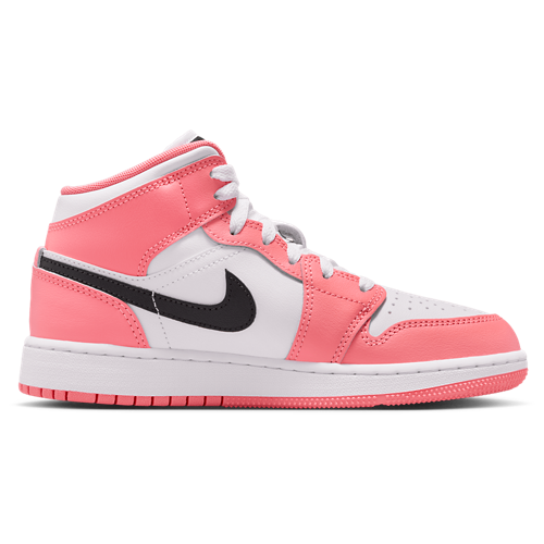 Girls' Grade School 1 Mid Pink Gaze/Black/White - View 1