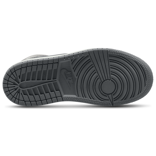 Boys' Preschool AJ 1 Mid Enigma Stone/Summit White/Olive Grey - View 4