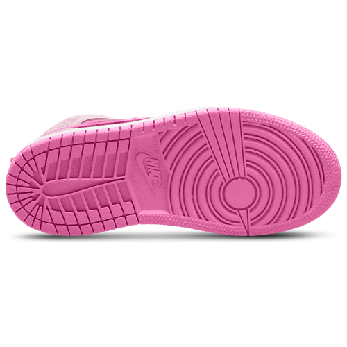 Girls' Preschool AJ 1 Mid Pink Foam/China Rose/Pink Foam - View 4