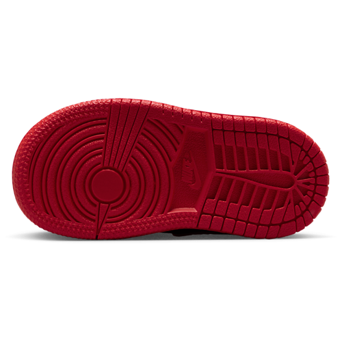 Girls' Toddler AJ 1 Mid Black/Univ Red/White - View 5