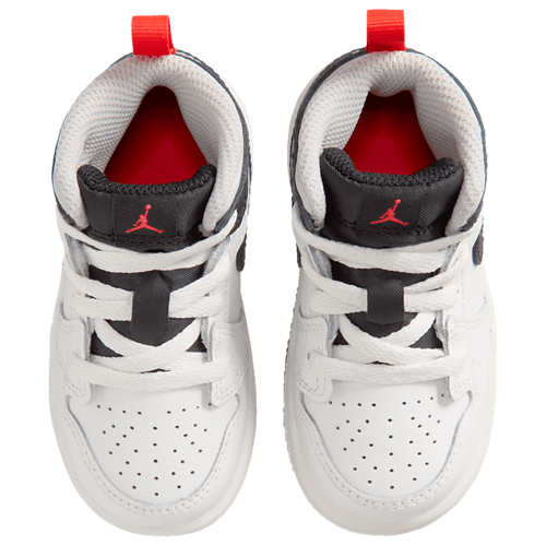 Boys' Toddler AJ 1 Mid Summit White/Black/Infrared - View 4