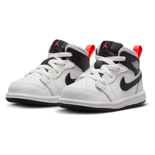 Boys' Toddler AJ 1 Mid Summit White/Black/Infrared - View 6