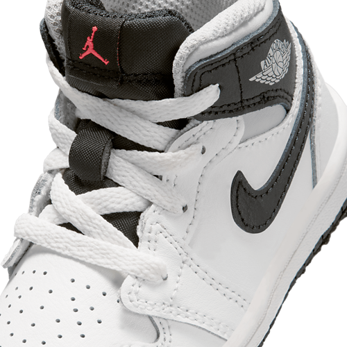 Boys' Toddler AJ 1 Mid Summit White/Black/Infrared - View 7