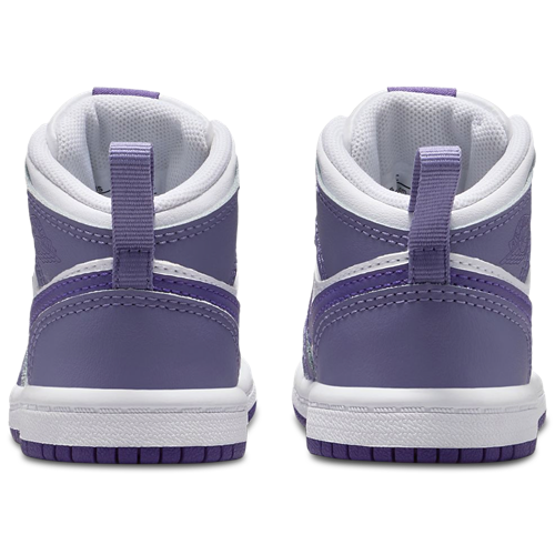 Boys' Toddler AJ 1 Mid Purple/White/Purple - View 3
