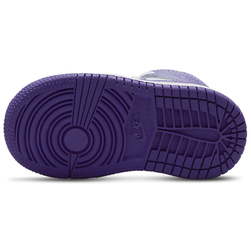 Boys' Toddler AJ 1 Mid Purple/White/Purple - View 5