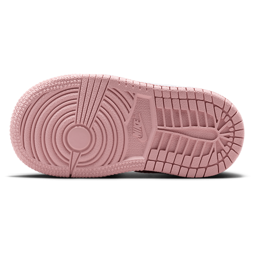 Girls' Toddler AJ 1 Mid Pearl Pink/Medium Soft Pink/White - View 5