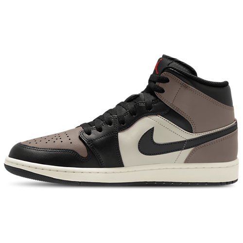 Men's AJ 1 Mid Black/Phantom/Palomino - View 2