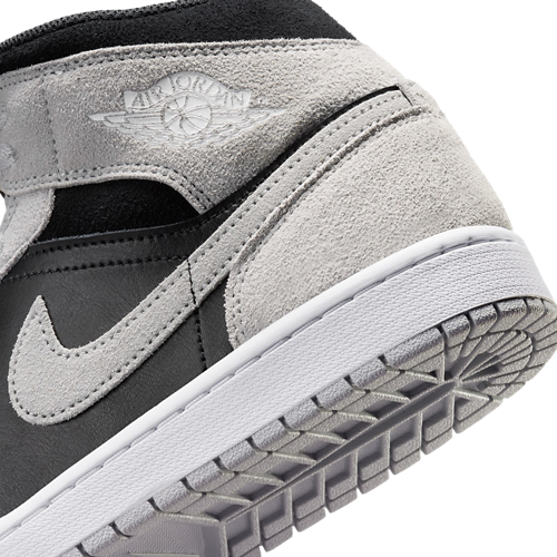 AJ 1 Mid Lt Smoke Gray/White/Black - View 7