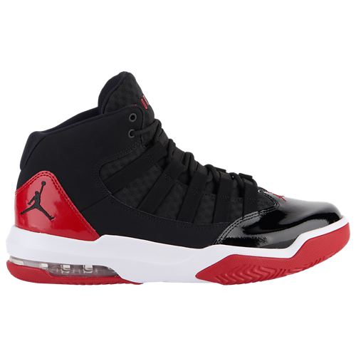 Men's Max Aura Black/Black/Gym Red - View 1