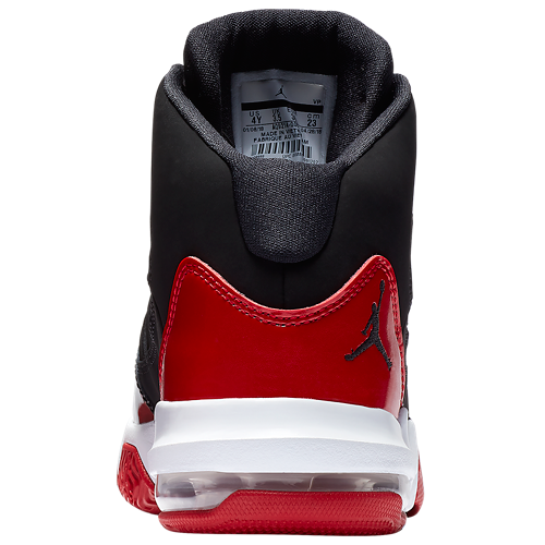 Boys' Grade School Max Aura Black/Gym Red/Black - View 3