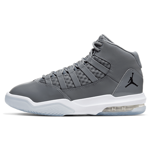 Boys' Grade School Max Aura White/Cool Grey/Black - View 2