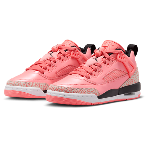 Boys' Grade School Spizike Low Pink Gaze/White/Black - View 6