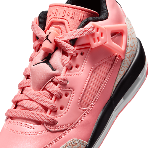 Boys' Grade School Spizike Low Pink Gaze/White/Black - View 7