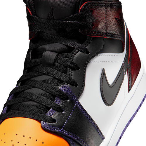 Men's 1 Mid SE Red/Blue/Yellow - View 7