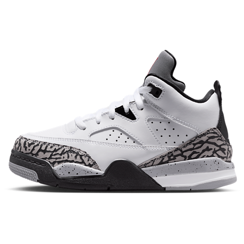 Boys' Preschool Son of Mars Low Grey/White/Black - View 2