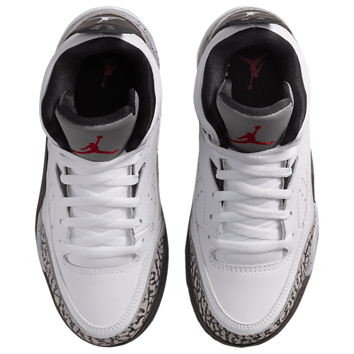 Boys' Preschool Son of Mars Low Grey/White/Black - View 4