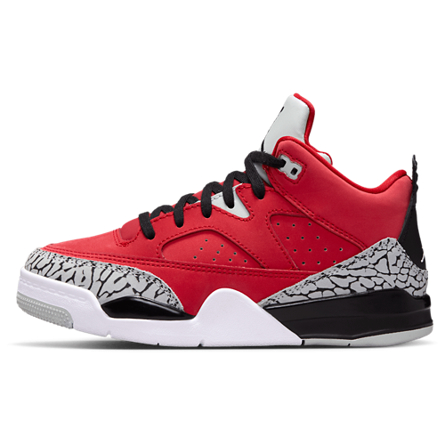 Boys' Preschool Son of Mars Low Fire Red/Black/Grey Mist - View 2