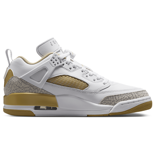 Women's Spizike Low Neutral Grey/Metallic Gold/White - View 1