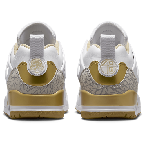 Spizike Low Neutral Grey/Metallic Gold/White - View 3