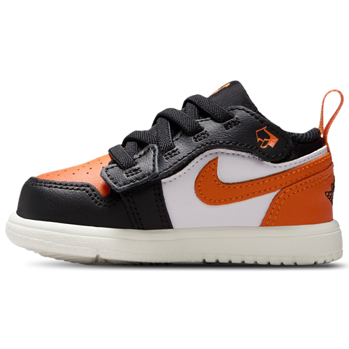 Boys' Toddler AJ 1 Low Alt Black/Orange - View 2
