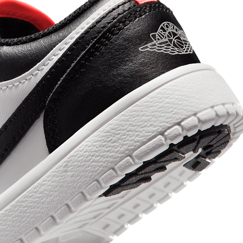 Boys' Preschool AJ 1 Low Black/Summit White/Grey - View 8