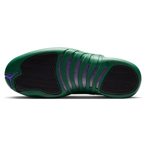 Men's Retro 12 White/Green/Gold - View 5