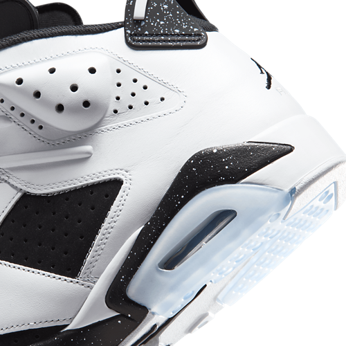 Men's Retro 6 White/Black - View 8