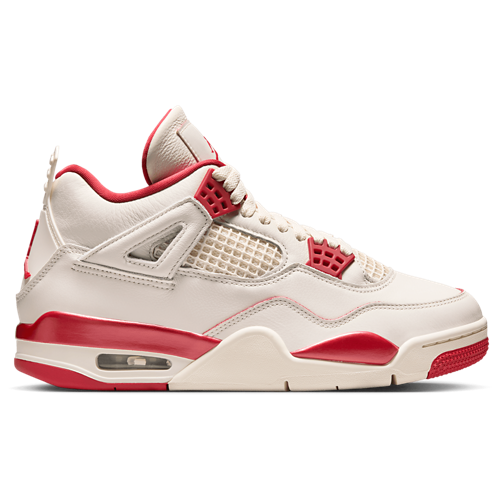Women's 4 Retro Red/White - View 1