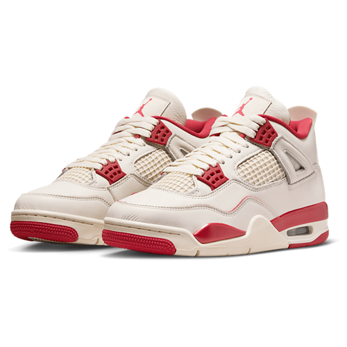 Women's 4 Retro Red/White - View 6