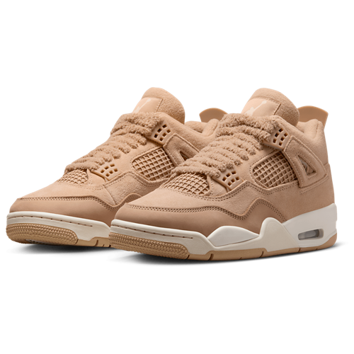 Women's 4 Retro Hemp/Light Orewood Brown - View 6