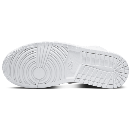 Women's AJ 1 Mid 365 White/White/White - View 5