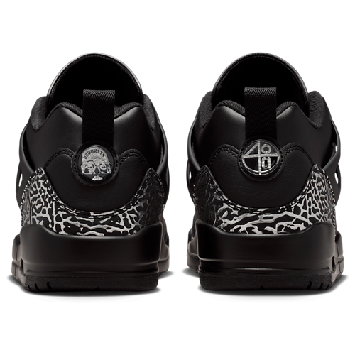 Men's Spizike Low Black/Metallic Silver - View 3