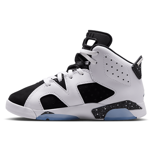 Boys' Preschool Retro 6 Black/White/Black - View 2