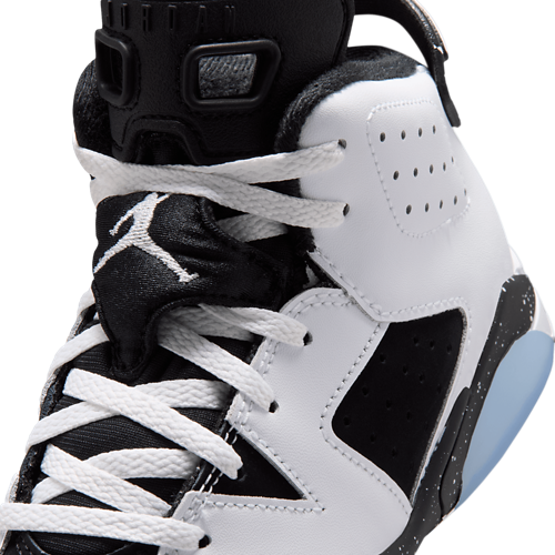 Boys' Preschool Retro 6 Black/White/Black - View 7